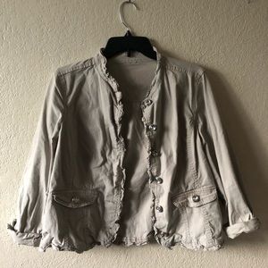 Ruffled Jacket